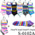 Stripe Design Sock / Assort (Size 9-11) #S-0102A (12PC)