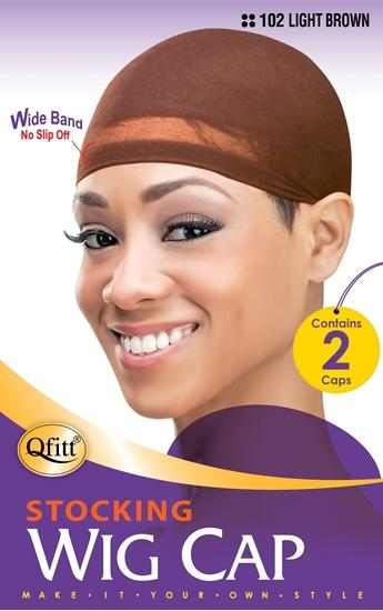 Qfitt Sili Band Mesh Wig & Weave Cap #5004 Black