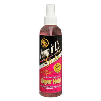 BB Pump It Up Spritz Gold Super Hold 8oz (PC)